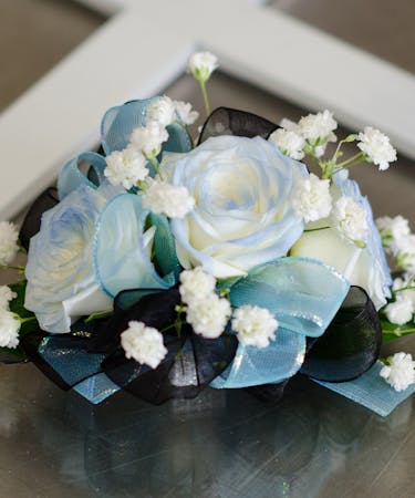 Blue Bells Corsage Fargo Formal Flowers